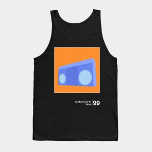 At the Drive-In - Vaya / Minimal Graphic Artwork Design T-Shirt Tank Top